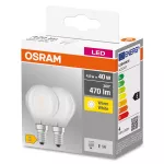 Lampa LED BASE Classic P40 4W/827 230V szkło matowe E14 FS2 OSRAM