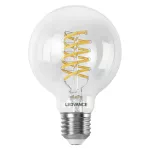 Lampa LED SMART+ WiFi CLASSIC Globe80 Filament szkło przezroczyste 60 8W/TW E27