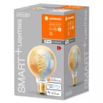 Lampa LED SMART+ WiFi CLASSIC Globe80 Gold 50 8W/TW E27