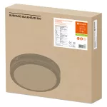 Oprawa ścienna SURFACE BULKHEAD 300 15W 4000K S BK IP65 EMERGENCY