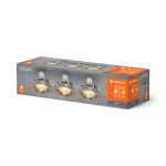 Oprawa LED SPOT SET RECESS GU10 3x2.6W GU10 Brushed Nickel