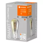 Lampa LED SMART+ WiFi CL Edison Smoke DIM 44  6W/825 E27