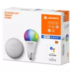 Lampa LED z głośnikiem GOOGLE NEST CH DACH CL A60 RGBW BT KIT