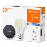 Lampa LED z głośnikiem GOOGLE NEST BK DACH CL A60 FIL BT KIT