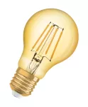 Lampa LED Vintage 1906 CL A Filament szkło przezroczyste GOLD 35 non-dim 4W 824 E27