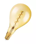 Lampa LED Vintage 1906 CL A160 Filament szkło przezroczyste GOLD 28 dim 5W 820 E27