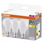 Lampa LED BASE Classic A60 6,5W/827 230V szkło matowe B22D FS3 OSRAM