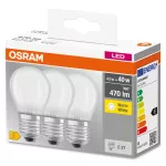 Lampa LED BASE Classic P40 4W/827 230V szkło matowe E27 FS3 OSRAM