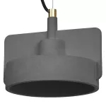 Oprawa Decor Mold Pendant 225MM 1XE27 Dark Gray