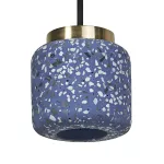 Oprawa Decor Terazzo Ball Pendant 1XGU10 Blue