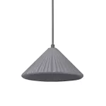 Oprawa Decor Concrete Pyramid Pendant E27 Dark Gray