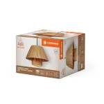 Oprawa Decor Bamboo Paper Hut Pendant 280 E27 Brown