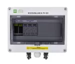 HERMETICA rozdzielnica przyłączeniowa PV 1x8 DC 1000V typ 1+2 1xMPPT IP 65 - kolor dymny