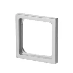 1746/10-83 POKRYWA DO OSPRZĘTU TELEINFORMATYCZNEGO Z POKRYWĄ 50 X 50 MM -FUTURE-ALUMINIOWO SREBRNY