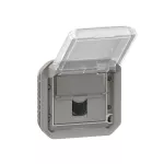 NOWE PLEXO - GNIAZDO RJ45 FTP KAT. 6 MECHANIZM SZARE