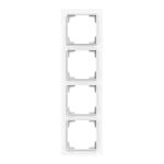 1724-44G-500 | ramka 4-krotna | art linear 44G biały studyjny