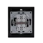 202 EUJB-81 SCHUKO double socket outlet, full cover