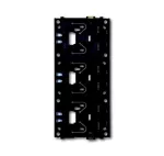 6346/12-101-500 NOŚNIK PODSTAWOWY, 3-KROTNY, BUSCH-PRION SUPPORT FRAME 3-GANG -KNX-