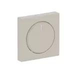 6540-82-102 POKRYWA Z POKRĘTŁEM I LAMPKĄ NEONOWĄ PODWYŻSZONA KONSTRUKCJA. DO ŚCIEMNIACZY BUSCH-DIMMER. -CARAT,SOLO,FUTURE-KOŚĆ S