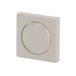 6540-82-102 POKRYWA Z POKRĘTŁEM I LAMPKĄ NEONOWĄ PODWYŻSZONA KONSTRUKCJA. DO ŚCIEMNIACZY BUSCH-DIMMER. -CARAT,SOLO,FUTURE-KOŚĆ S