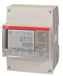 A41 412-100, licznik energii elektrycznej, 1 faz, bezpośr do 80A, en. czynna+bierna, klasa dokł B(1), wyj/wej imp, zegar, Modbus/RS485, seria Gold