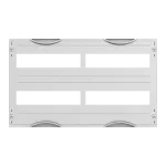 AS22 maskownica otworowana, szara, do modułów CombiLine-N, 300x500mm (WxS)