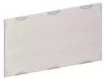 AG33 maskownica pełna, szara, do modułów CombiLine-N, 450x750mm (WxS)