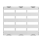 AS34 maskownica otworowana, szara, do modułów CombiLine-N, 600x750mm (WxS)