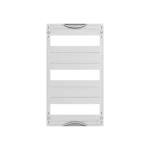 AS213 maskownica otworowana, szara, do modułów CombiLine-N, 450x250mm (WxS)