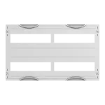 AS222 maskownica otworowana, szara, do modułów CombiLine-N, 300x500mm (WxS)
