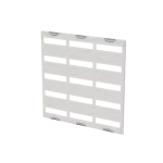 AS235 maskownica otworowana, szara, do modułów CombiLine-N, 750x750mm (WxS)