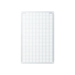 Aria 64 płyta montażowa stalowa, perforowana 1,5 mm