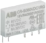 CR-S024VDC1RG przekaźnik bez podstawki A1-A2=24VDC, 1 styk c/o,12V/250mA, styki pozłacane