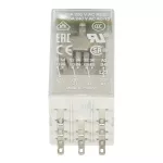 CR-M120AC3L przekaźnik A1-A2=120V AC, 3 styki c/o 250V/10A, LED