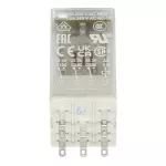 CR-M230AC3L przekaźnik A1-A2=230V AC, 3 styki c/o 250V/10A, LED