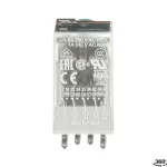 CR-M125DC4L przekaźnik A1-A2=125V DC, 4 styki c/o 250V/6A, LED