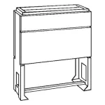 EH3-1 cokół zmontowany fabrycznie; 900x780x310