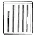 EH3/AP-1 obudowa Pedestals montaż fabryczny z powłoką UV; 875x785x320