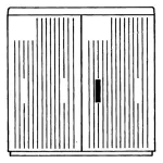 EH3/AP-22 obudowa Pedestals montaż fabryczny z powłoką UV; 1125x1115x320