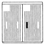 EH3/AP-22 obudowa Pedestals montaż fabryczny z powłoką UV; 1125x1115x320