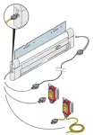 EV1001 Lampa LED 3,6W-24V AC/DC L=342mm