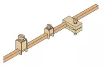 EV1115 Szyna 6x6mm W=2000m