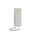 M22003-W-02 | ABB Welcome | Stacja wewnętrzna audio ze słuchawką i pętlą indukcyjną, 3 przyciski, biała