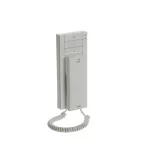 M22003-W-02 | ABB Welcome | Stacja wewnętrzna audio ze słuchawką i pętlą indukcyjną, 3 przyciski, biała