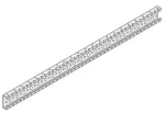 PCRS0588 Poprzeczka [INOX] uniwersalna S=588mm (2szt)