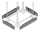 PPFM1250 Osłony cokołu przednie/tylne S=1250mm (4szt)