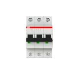 S203-C25 wyłącznik nadmiarowo-prądowy | 3P | char. C | 25A | 6kA | AC |