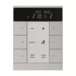 SBC/U6.0.1-83 HVAC z pom CO2 Regulator Temp. 6-krotny element z wyswietlaczem srebrny