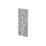 UZ643D folia na drzwi z motywem kropli wody, do obudów UK61(...); UK62(...); UK63(...); UK64(...); UK65(...);UK66(...), 833x347mm (WxS)