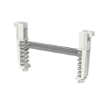 VMS szyna DIN ze wspornikami, bok 320 mm